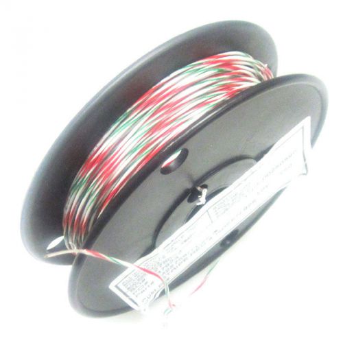 200&#039; AWC M22759/11-22 22 AWG MIL-Spec WHT/RED/GRN Wire