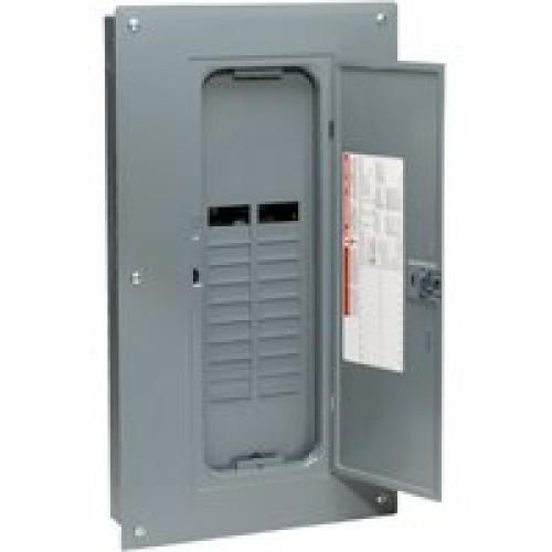 Square d by schneider electric homeline 125 amp 20-space 20-circuit indoor main for sale