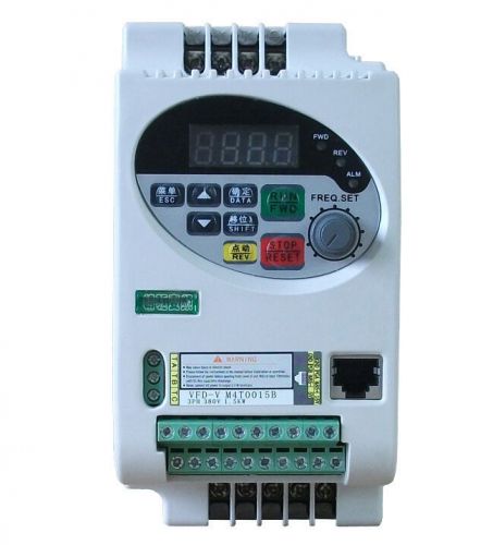 Professional vector frequency inverter 3-phase 380v 1.5kw svpwm 3ph for sale