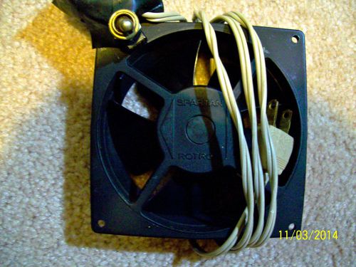 Spartan Rotron whisper fan with start capacitor,on-off switch, and ac cord