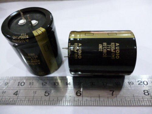 8200uf71v gold audio capasistor 8200uf-71v  ( for3pcs )