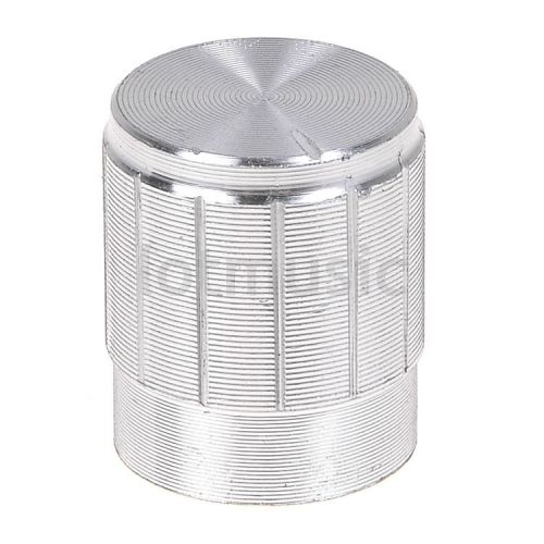 15x17mm Silver Knob Cap Mini Aluminum Alloy Potentiometer Knobs Cap New
