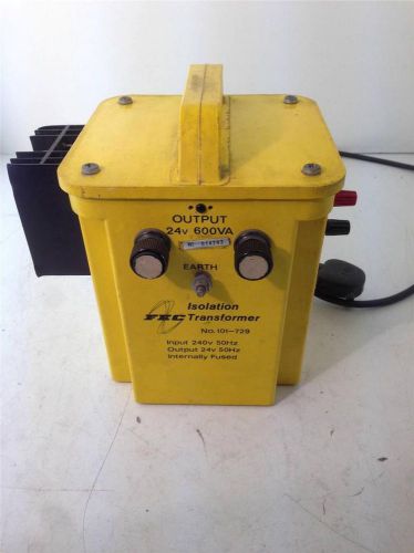 FEC Isolation Transformer No.101-729 240V - 24V Internally Fused.