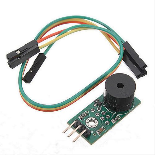 3.3-5V Active Buzzer Alarm Module Sensor Beep + TTL Cable For Arduino Smart Car