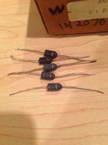 10qty: 1n2070 SILICON Vintage Signal Diode /CROSS TO SK3312 ECG116 Tube Amp