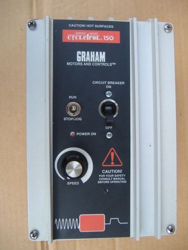 GRAHAM CYCLETROL 176B6000 Motor Control