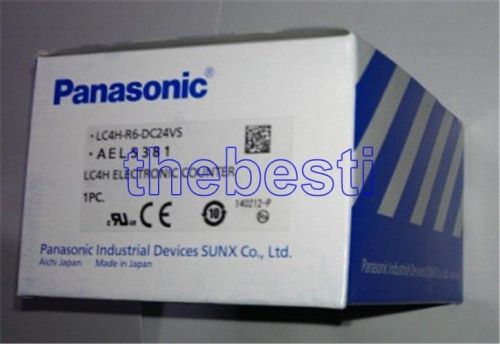New Panasonic LC4H Counter LC4H-R6-DC24VS AEL5381 LC4HR6DC24VS