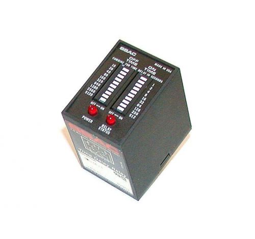 ABB SSAC ON/OFF TIME DELAY RELAY 24 VDC MODEL TDR3A23