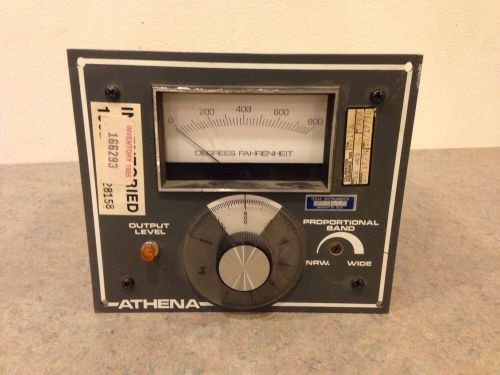 For Parts: Athena Controls Temperature Controller Model 74-3, 120/240V AC