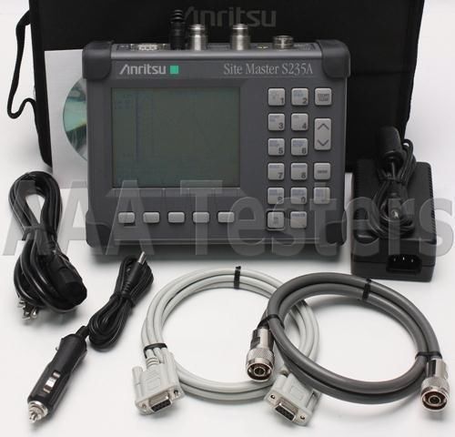 Anritsu site master s235a cable &amp; antena analyzer sitemaster s235 for sale