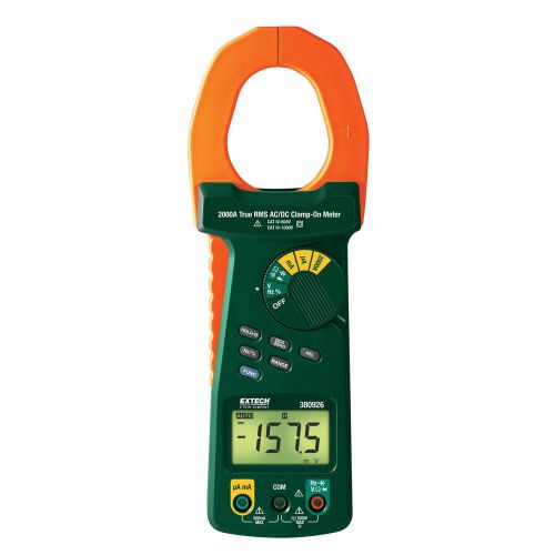 Extech 380926 2000a true rms clamp meter for sale