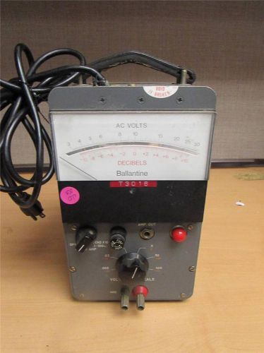 Rare Ballantine Decibel Meter Tester Model 300H-U7