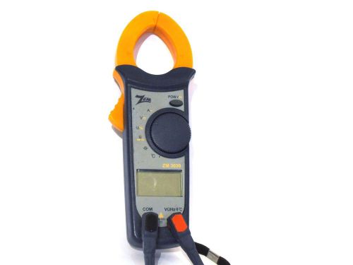 Measures current voltage and resistance frequency tester pliers zm 3030 zem for sale