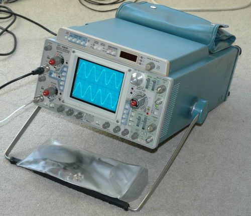 Tektronix 468 100mhz two channel digital/analog oscilloscope,two probes for sale
