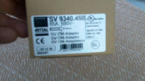 Rittal OM Adapter SV 9340.450 55x272mm TS55A 65A 690V 3PH/SCCR 30kA AWG 6 5/10mm