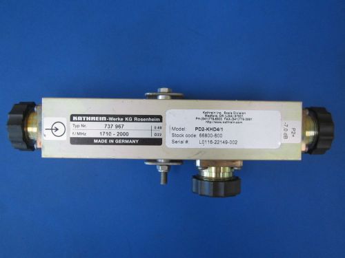 Kathrein-Werke KG Rosenheim PD2-KHD4/1 RF Power Divider