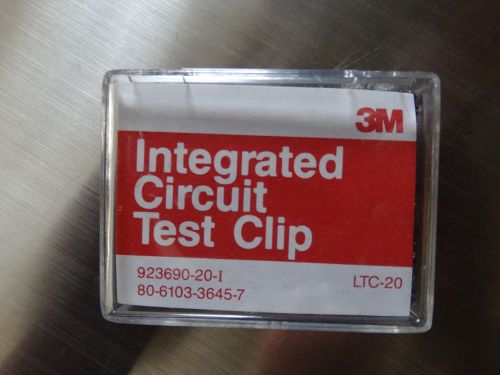 3m integrated circuit test clip - headless 20 pin, ltc-20 - part # 923690-20-i for sale