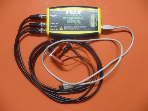 SysComp CGR-101  USB Ocilloscope and Function Generator