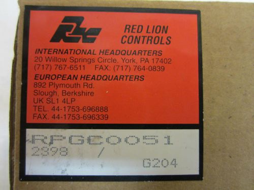 RED LION ROTARY PULSE GENERATOR RPGC0051