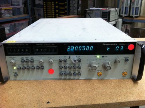 Gigatronics 910 Signal Synthesizer Generator - Model 910 - For Repair / Parts