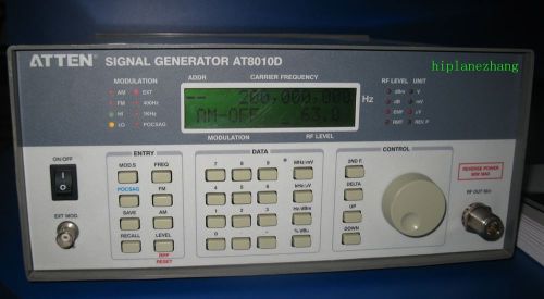 High-frequency rf signal generator 5khz-1100mhz 1ghz ac110-220v at8010d for sale