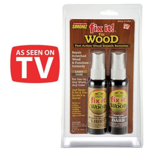 &#034;As Seen on TV&#034; Scratch Remover, Simoniz Fix It! For Wood- Wood Scratch Remover