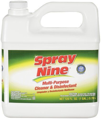 Spray Nine 26801 Multi-Purpose Cleaner and Disinfectant 1 Gallon -Case of 4