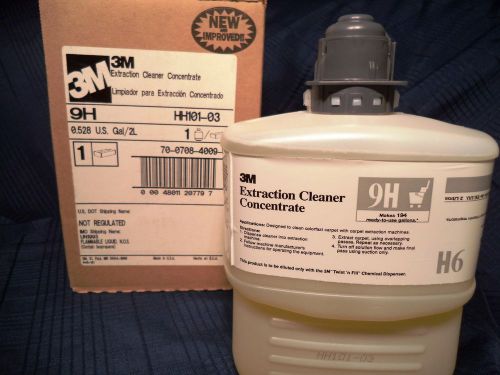 3M 9H Carpet Extraction Cleaner, Factory NEW. Makes 194 Ready-to-Use Gallons