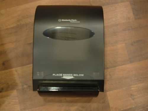 Kimberly Clark Touch-Less Electronic Roll Towel Dispenser NEW Smoke Color