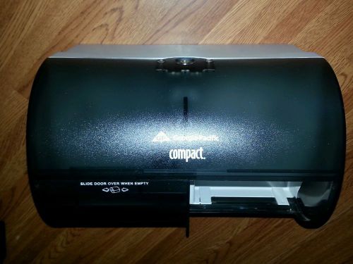 Georgia-Pacific Compact Double Roll Toilet Paper Dispenser--Retail/Office/Home
