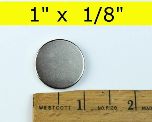 25 neodymium n35 rare earth magnets 1&#034;x1/8&#034; for sale