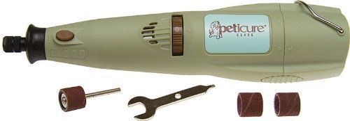 Peticure elite pet nail file and pedicure tool dog cat animal nails claws new for sale