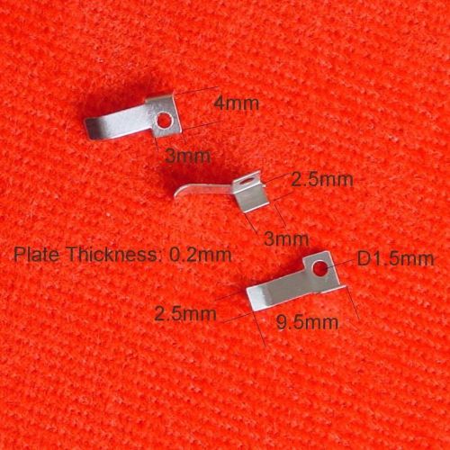 s 50pcs Metal C Spring Plate for Electronic Mechanical C-e
