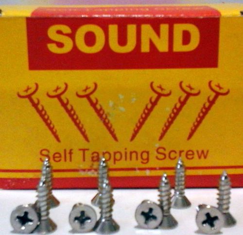 Nickel self tapping screw tapping screws #8 x 5/8&#034; for sale