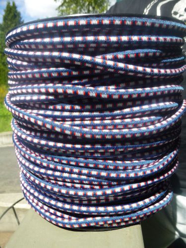 Nylon coated rubber rope shock cord 3/8&#034; X 28&#039; Bungee Cord Rope High Quality