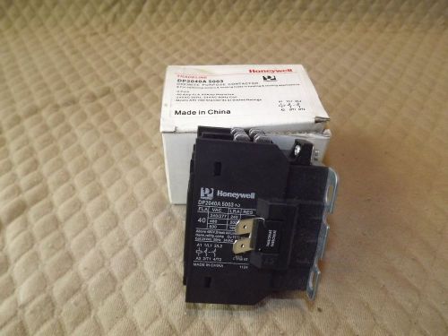 HONEYWELL TRADELINE DP2040A 5003 2 POLE 40AMP 24VAC Contactor replacement