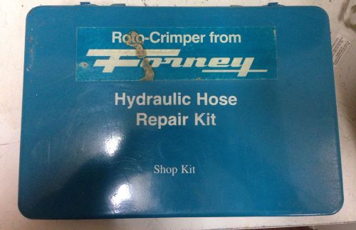 HOSECOMATIC HYDRAULIC HOSE REPAIR KIT -  ROTO CRIMPER FROM FORNEY ! &#034;NO RESERVE&#034;