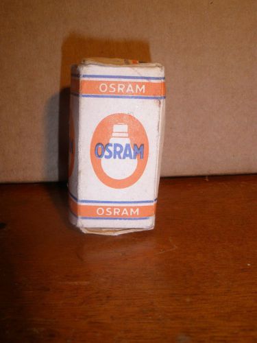 OSRAM  Model # 70249  BULB    6 VOLTS  20 WATTS   NOS    L@@K