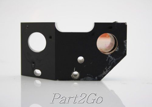Optical 45 degree mirror lens mount 90 degree laser beam mounted in al block for sale