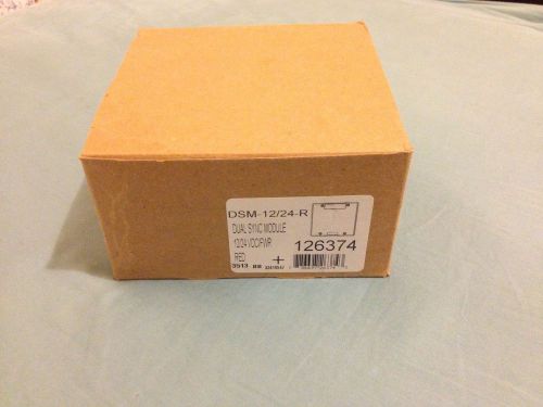 Brand new cooper wheelock dual sync module red 126374 dsm-12/24-r free shipping for sale