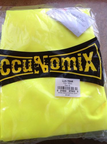 OCCUNOMIX LUX-TENR XL Hi-Viz Rainwear Pant, Yellow, XL021844 270030