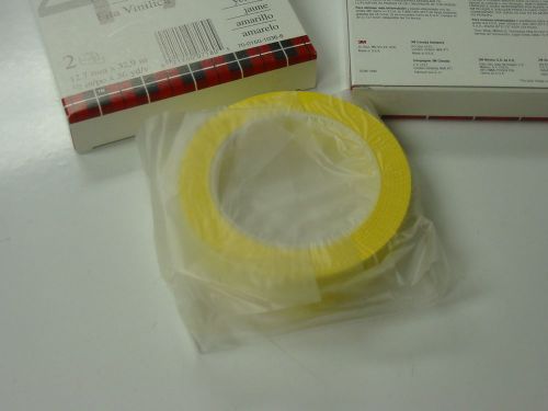 3M 1/2&#034;x36 yds. Yellow - 471 Vinyl Tape. one carton 12 rolls total