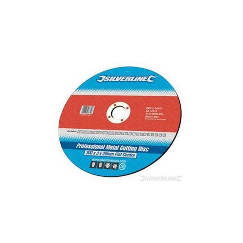 Silverline 230 x 3 x 22.2mm heavy duty metal angle grinder cutting disc for sale