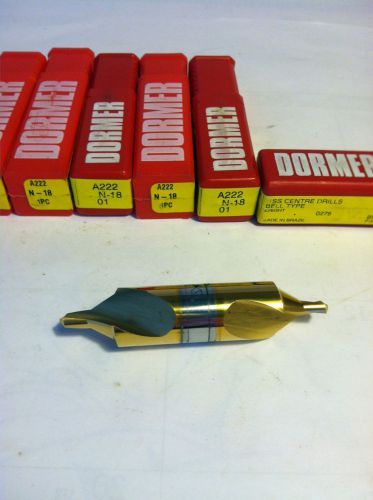 DORMER TOOLS, HSS #18 COMBINATION DRILL &amp; COUNTERSINK TIN COATED