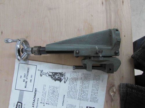 Original Atlas Craftsman  6” Lathe Milling Attachment M6-501 Vise &amp; instructions