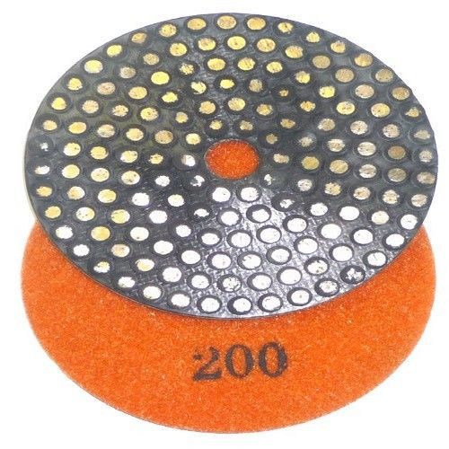 4&#034; Metal Bond Vitrified Diamond Polishing/Grind Pad 200