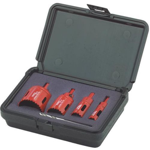 M. k. morse tahuk01 4-piece home owners utility hole saw kit-4pc hole saw kit for sale