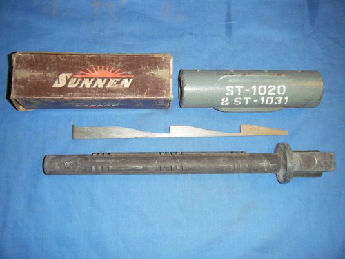 Sunnen hone mandrel 1020 - new old stock with truing sleeve, box, wedge &amp; stone for sale