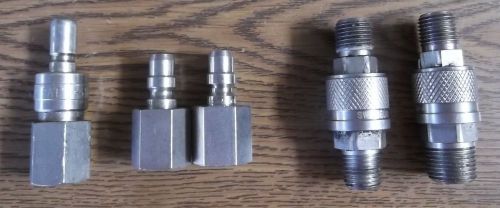 Swagelok Quick Connects QC6, QF4-S-316, and QF4 (sell whole lot or separate)