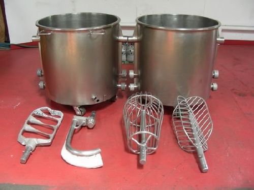 Tonelli dough mixing bowls &amp; attachments for sale